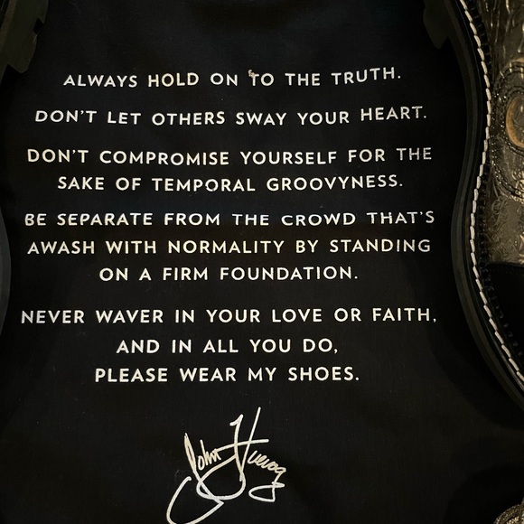 John Fluevog Limited Edition Platinum Derby Boots - Picture 16 of 16